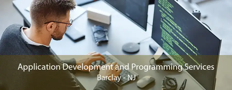 Application Development and Programming Services Barclay - NJ