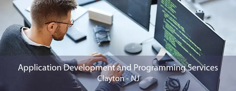 Application Development and Programming Services Clayton - NJ