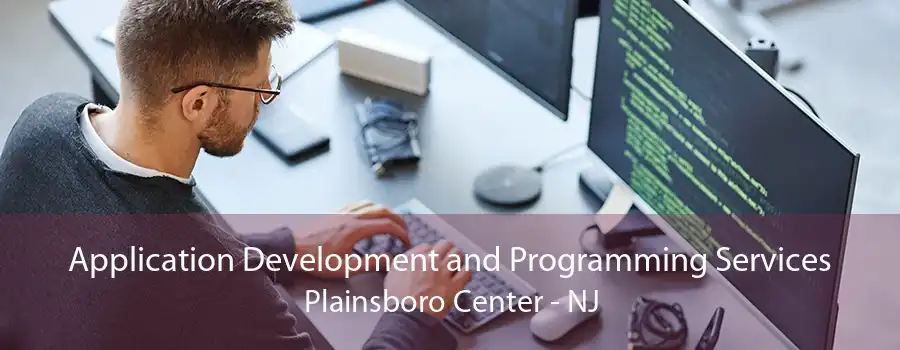 Application Development and Programming Services Plainsboro Center - NJ