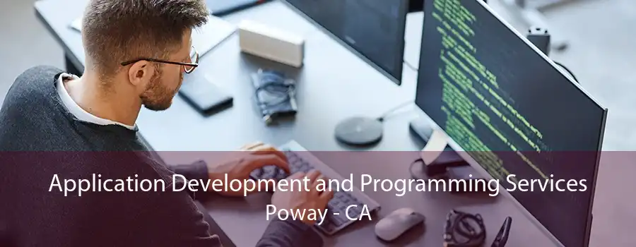 Application Development and Programming Services Poway - CA