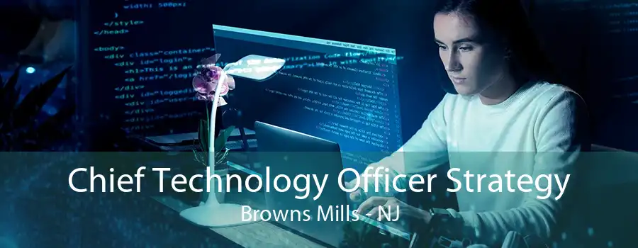 Chief Technology Officer Strategy Browns Mills - NJ