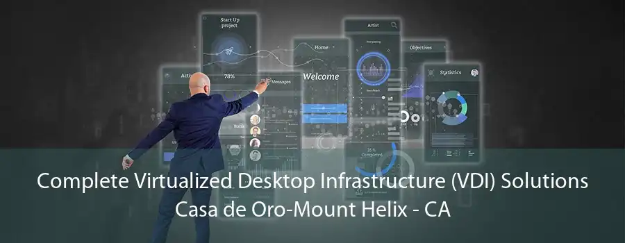 Complete Virtualized Desktop Infrastructure (VDI) Solutions Casa de Oro-Mount Helix - CA