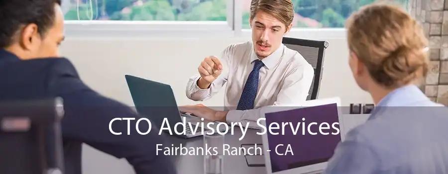 CTO Advisory Services Fairbanks Ranch - CA