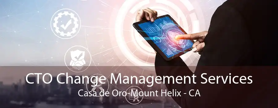 CTO Change Management Services Casa de Oro-Mount Helix - CA