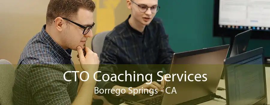 CTO Coaching Services Borrego Springs - CA