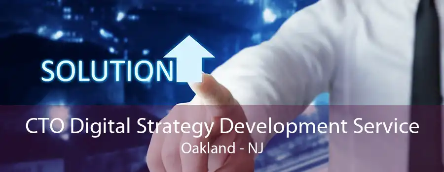 CTO Digital Strategy Development Service Oakland - NJ