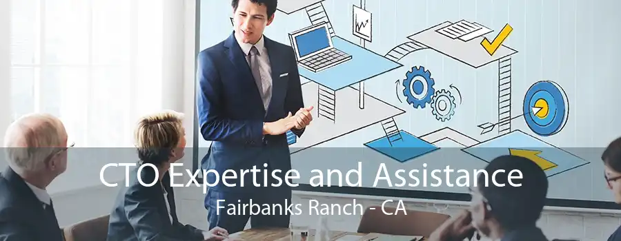 CTO Expertise and Assistance Fairbanks Ranch - CA