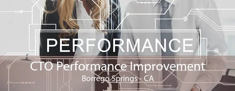 CTO Performance Improvement Borrego Springs - CA