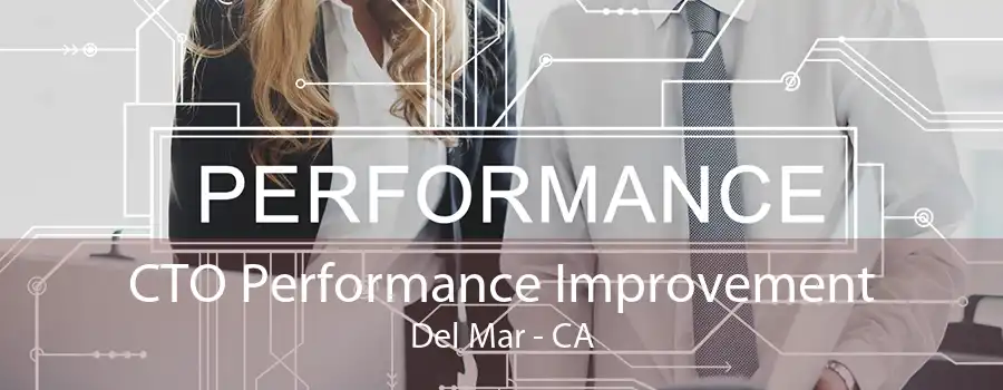 CTO Performance Improvement Del Mar - CA