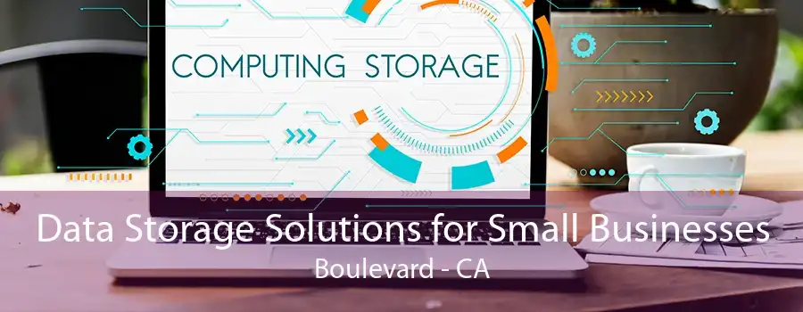 Data Storage Solutions for Small Businesses Boulevard - CA