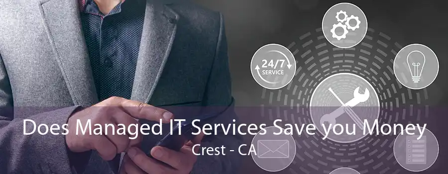 Does Managed IT Services Save you Money Crest - CA