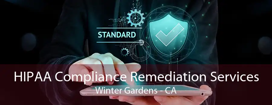 HIPAA Compliance Remediation Services Winter Gardens - CA