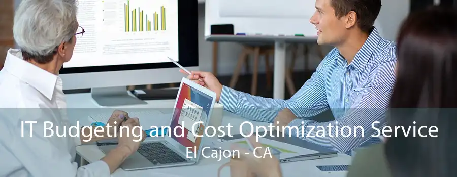 IT Budgeting and Cost Optimization Service El Cajon - CA