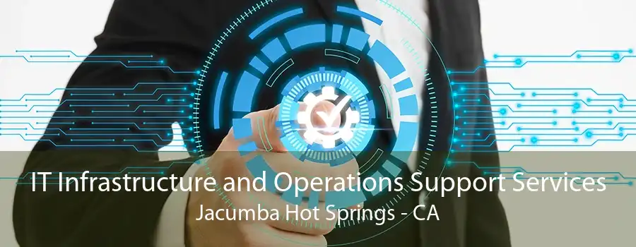 IT Infrastructure and Operations Support Services Jacumba Hot Springs - CA