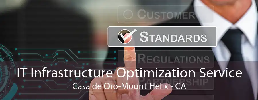 IT Infrastructure Optimization Service Casa de Oro-Mount Helix - CA