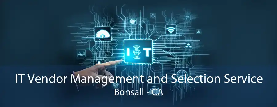 IT Vendor Management and Selection Service Bonsall - CA