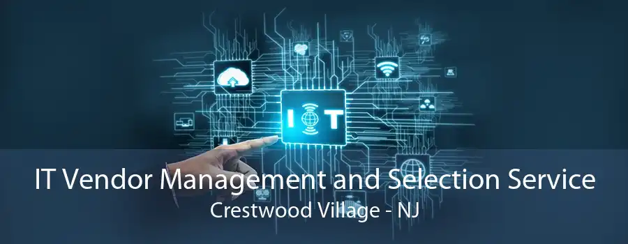 IT Vendor Management and Selection Service Crestwood Village - NJ