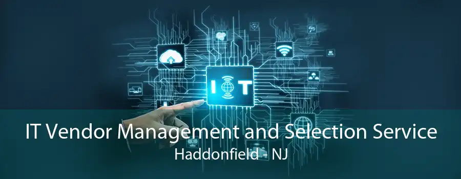 IT Vendor Management and Selection Service Haddonfield - NJ