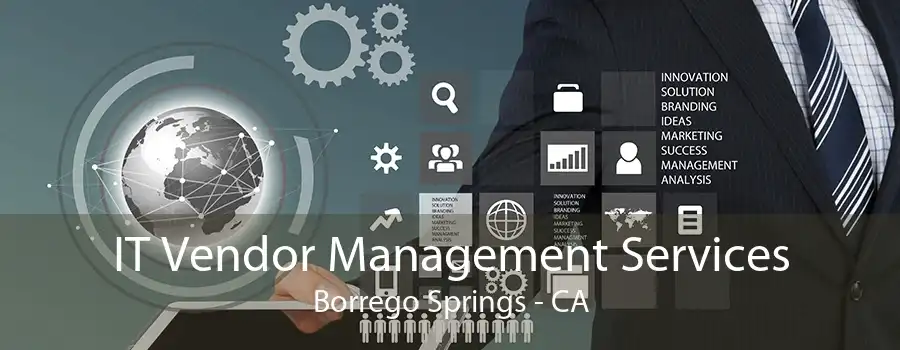 IT Vendor Management Services Borrego Springs - CA