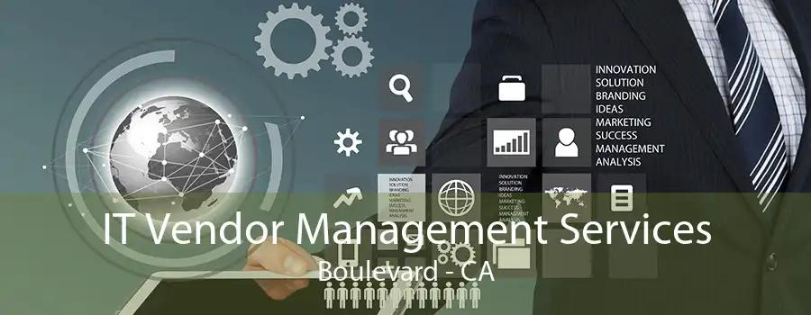 IT Vendor Management Services Boulevard - CA