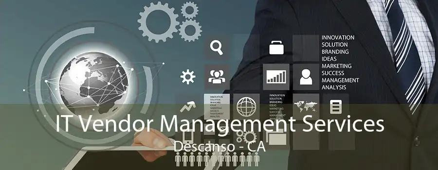 IT Vendor Management Services Descanso - CA