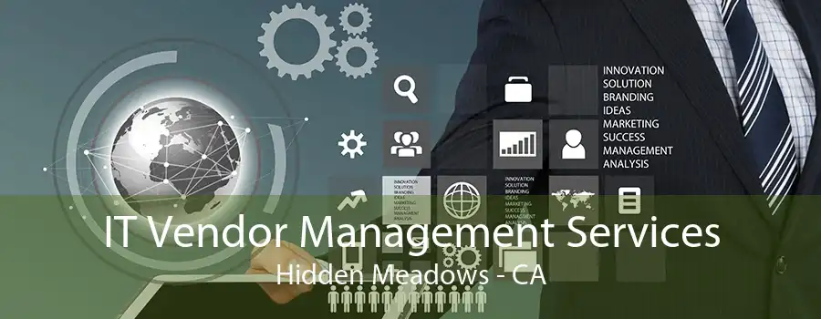 IT Vendor Management Services Hidden Meadows - CA