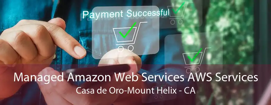 Managed Amazon Web Services AWS Services Casa de Oro-Mount Helix - CA