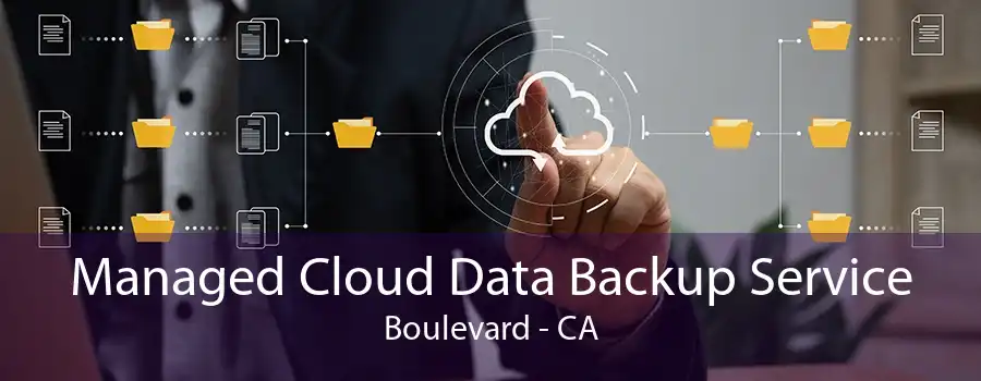 Managed Cloud Data Backup Service Boulevard - CA