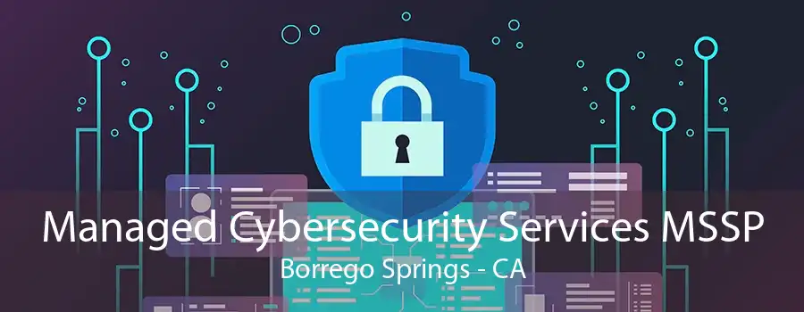 Managed Cybersecurity Services MSSP Borrego Springs - CA