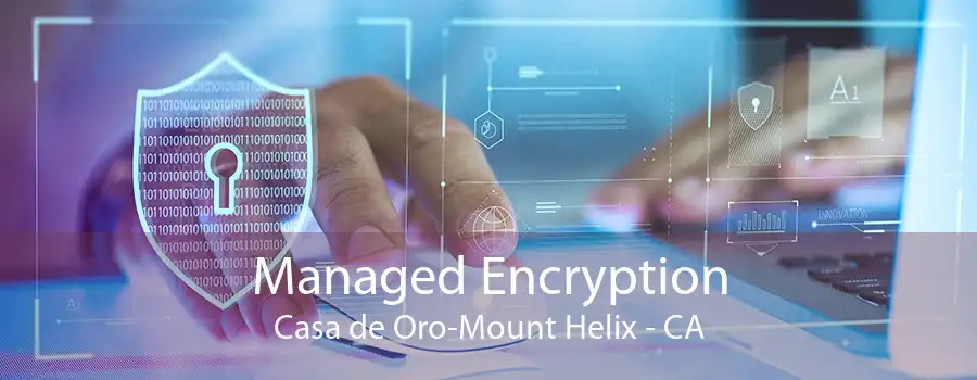 Managed Encryption Casa de Oro-Mount Helix - CA