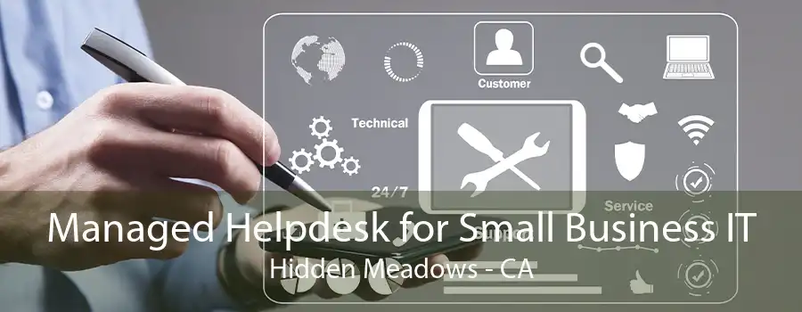 Managed Helpdesk for Small Business IT Hidden Meadows - CA