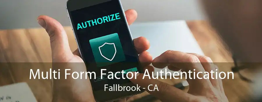 Multi Form Factor Authentication Fallbrook - CA