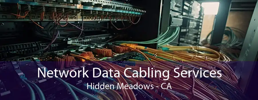 Network Data Cabling Services Hidden Meadows - CA