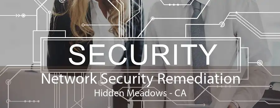 Network Security Remediation Hidden Meadows - CA