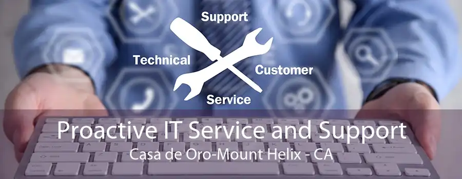 Proactive IT Service and Support Casa de Oro-Mount Helix - CA