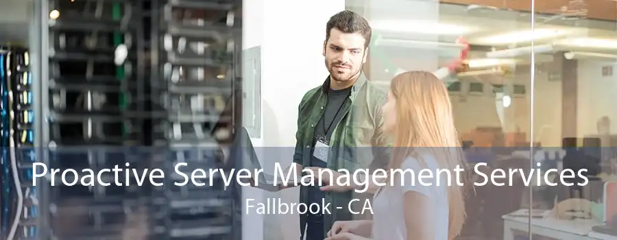 Proactive Server Management Services Fallbrook - CA