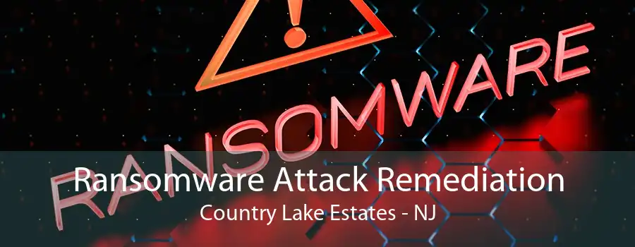 Ransomware Attack Remediation Country Lake Estates - NJ