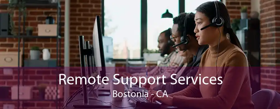 Remote Support Services Bostonia - CA