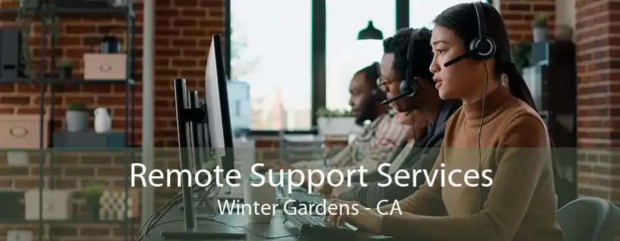 Remote Support Services Winter Gardens - CA