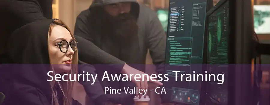 Security Awareness Training Pine Valley - CA