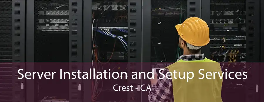 Server Installation and Setup Services Crest - CA