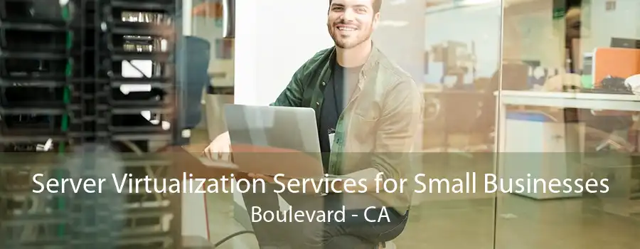 Server Virtualization Services for Small Businesses Boulevard - CA