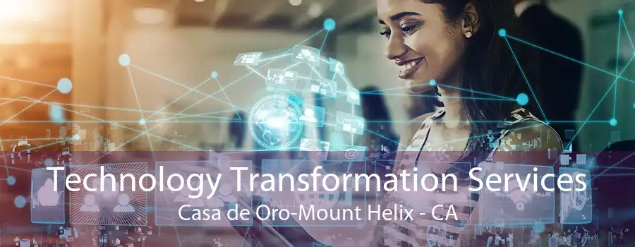 Technology Transformation Services Casa de Oro-Mount Helix - CA