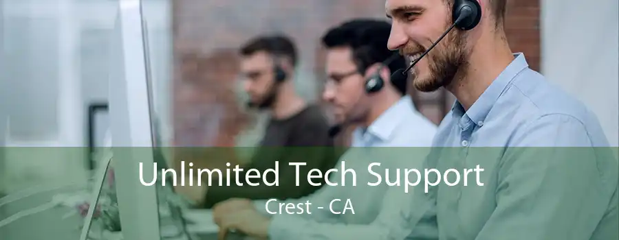 Unlimited Tech Support Crest - CA