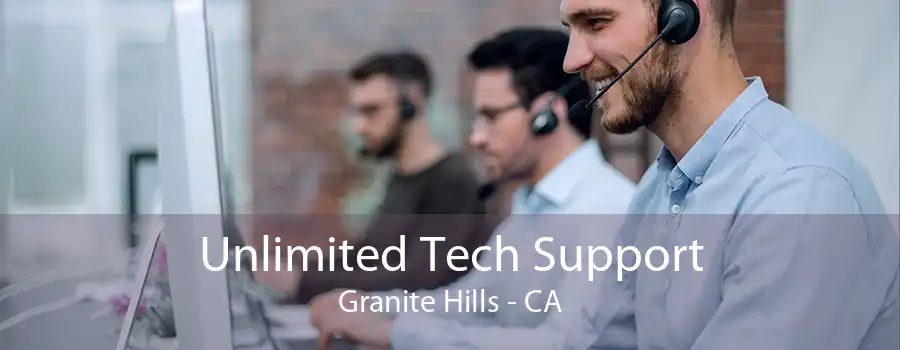 Unlimited Tech Support Granite Hills - CA