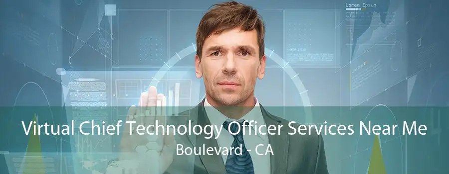 Virtual Chief Technology Officer Services Near Me Boulevard - CA