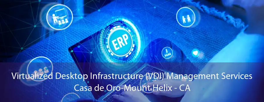 Virtualized Desktop Infrastructure (VDI) Management Services Casa de Oro-Mount Helix - CA