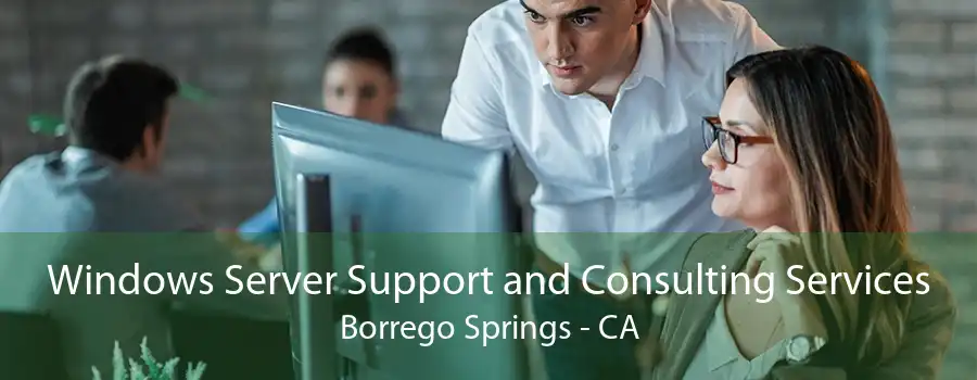 Windows Server Support and Consulting Services Borrego Springs - CA